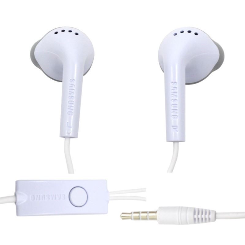 Słuchawki douszne audio jack 3,5mm Samsung EHS61ASFWE do telefonu białe oryginalne