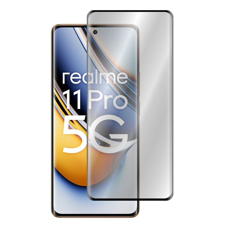 9H SZKŁO hartowane na telefon Realme 11 Pro 5G RMX3770 / 11 Pro+ 5G RMX3740 FULL 6D CF