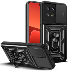 Etui Pancerne CAMSHIELD Ring na telefon Xiaomi 13 5G MZB0D92EU czarne