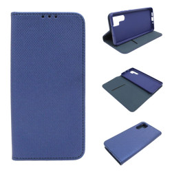 Etui Smart Magnet na telefon Huawei P30 Pro VOG-L29 granatowy