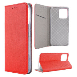 Etui Smart Magnet na telefon OPPO A6 Pro 5G CPH2781 czerwone