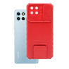 Etui Pancerne CAMSHIELD Stand na telefon Infinix Smart 6 HD X6512 czerwone