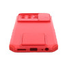 Etui Pancerne CAMSHIELD Stand na telefon Infinix Smart 6 HD X6512 czerwone