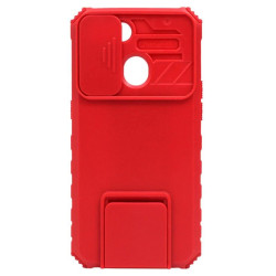 Etui Pancerne CAMSHIELD Stand na telefon OPPO A12 2020 CPH2077 czerwone