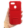 Etui Pancerne CAMSHIELD Stand na telefon OPPO A12 2020 CPH2077 czerwone