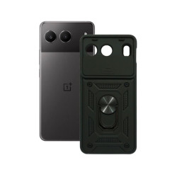 Etui Pancerne CAMSHIELD Ring na telefon OnePlus Nord 4 5G CPH2663 czarne