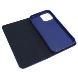 Etui Smart Magnet na telefon Apple iPhone 13 Pro Max A2643 granatowe
