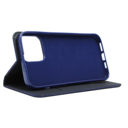 Etui Smart Magnet na telefon Apple iPhone 13 Pro Max A2643 granatowe