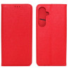 Etui Smart Magnet na telefon Samsung Galaxy S24 FE 5G S721 czerwone