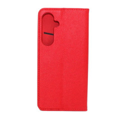 Etui Smart Magnet na telefon Samsung Galaxy S24 FE 5G S721 czerwone