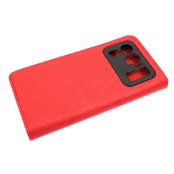 Etui Smart Magnet na telefon Xiaomi Mi 11 Ultra 5G M2102K1G czerwone