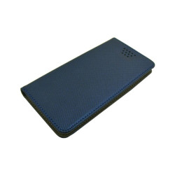 Etui Smart Magnet na telefon Universal 4.5-4.7" granatowy 75x145