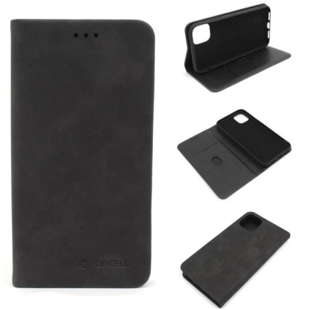 Etui Smart Magnet Silk na telefon Apple iPhone 11 Pro Max A2161 czarne