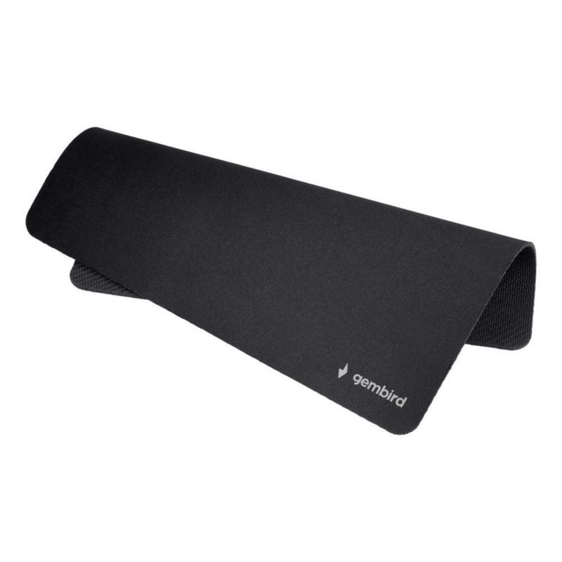 Podkładka żelowa pod myszkę ergonomiczna antypoślizgowy spód czarna 22x18cm