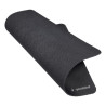 Podkładka żelowa pod myszkę ergonomiczna antypoślizgowy spód czarna 22x18cm