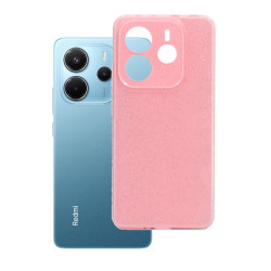 Etui BLINK 2mm na telefon Xiaomi Redmi Note 14 5G 24094RAD4G różowe