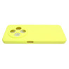 Etui Silicon Case 2 mm na telefon Xiaomi Redmi 14C / POCO C75 żółte matowe