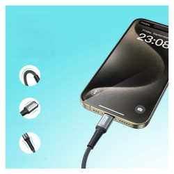 Kabel USB-C Lightning do iPhone 2m - szybkie ładowanie PD 27W