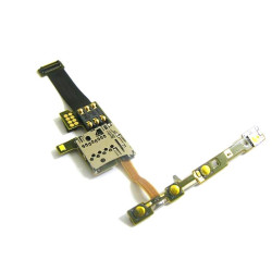 Taśma Flex do telefonu Nokia E66 SIM + przyciski boczne