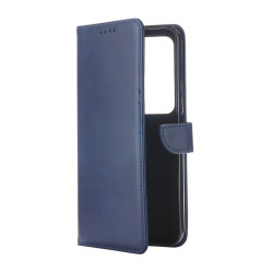 Etui Smart Leather na telefon Xiaomi Redmi 15 5G 25057RN09E / Redmi 15 4G 25062RN2DE granatowe