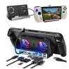Wielofunkcyjna stacja dokująco chłodząca do konsoli ASUS ROG Ally / Valve Steam Deck / Lenovo Legion Go / Razer Edge czarna