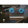 Wielofunkcyjna stacja dokująco chłodząca do konsoli ASUS ROG Ally / Valve Steam Deck / Lenovo Legion Go / Razer Edge czarna