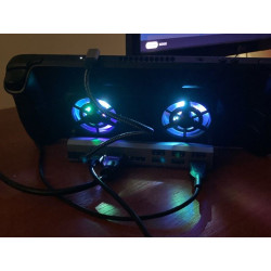 Wielofunkcyjna stacja dokująco chłodząca do konsoli ASUS ROG Ally / Valve Steam Deck / Lenovo Legion Go / Razer Edge czarna