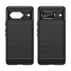 Etui Bumper Carbon LUX na telefon Google Pixel 8 5G GKWS6 czarne