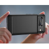 Etui Bumper Carbon LUX na telefon Google Pixel 8 5G GKWS6 czarne
