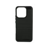 Etui Bumper Carbon Lux na telefon Honor 400 Lite 5G ABR-NX1 czarne