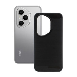 Etui Bumper Carbon Lux na telefon Honor 400 Pro 5G DNP-NX9 czarne