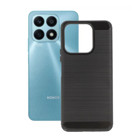 Etui Bumper Carbon Lux na telefon Honor X8A czarne