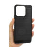 Etui Bumper Carbon Lux na telefon Honor X8A czarne