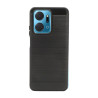 Etui Bumper Carbon Lux na telefon Honor X7a RKY-LX2 czarne