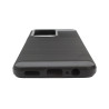 Etui Bumper Carbon Lux na telefon Honor X7a RKY-LX2 czarne