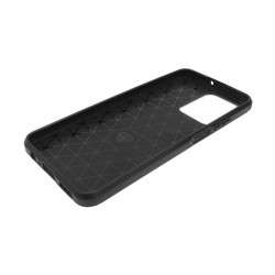 Etui Bumper Carbon Lux na telefon Honor X7a RKY-LX2 czarne