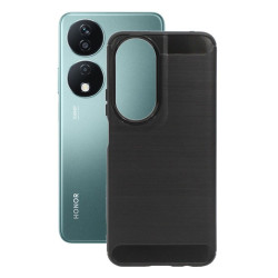 Etui Bumper Carbon Lux na telefon Honor X7b CLK-LX1 / X7b 5G CLK-NX2 / 90 Smart CLK-NX1 czarne