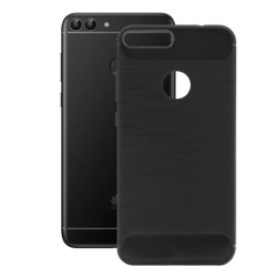 Etui Bumper Carbon LUX na telefon Huawei P SMART FIG-LX1 czarny