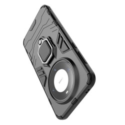 ETUI PANCERNE RING ARMOR na telefon Huawei Mate 60 Pro 5G / Mate 60 Pro+ 5G czarne