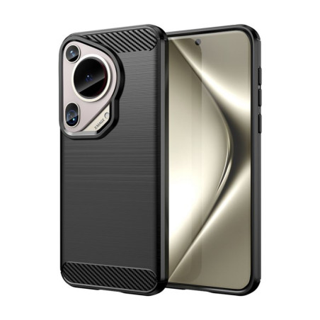 Etui Bumper Carbon Lux na telefon Huawei Pura 70 Ultra HBP-LX9 czarne