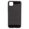 Etui Bumper Carbon LUX na telefon Huawei Y5p DRA-L29 czarne