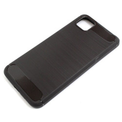 Etui Bumper Carbon LUX na telefon Huawei Y5p DRA-L29 czarne