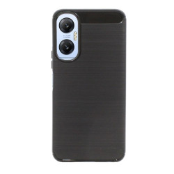 Etui Bumper Carbon Lux na telefon Infinix Hot 20 4G X6826B czarne