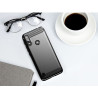 Etui Bumper Carbon Lux na telefon motorola moto e7 / e7i power czarne