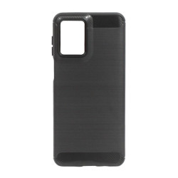 Etui Bumper Carbon LUX na telefon motorola moto g55 5G XT2435 czarne