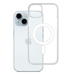 Etui MagSilicone Protect na telefon Apple iPhone 15 A3090 bezbarwne