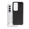 Etui Bumper Carbon LUX na telefon OPPO Reno 12 5G CPH2625 czarne