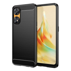 Etui Bumper Carbon Lux na telefon OPPO Reno8 T / 8T 4G CPH2481 czarne