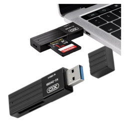 Czytnik kart pamięci USB 3.0 SD microSD - transfer do 5 Gb/s