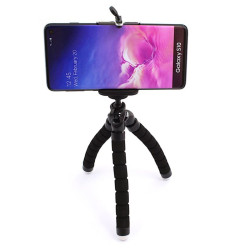Tripod elastyczny statyw do telefonu silny i stabilny chwyt czarny